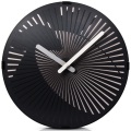 Modern Black Wall Art Clock