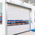 Packing lines low wind area interior high speed pvc door