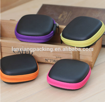 Custom Zipper Top Cheap Hard EVA Product For Earphone