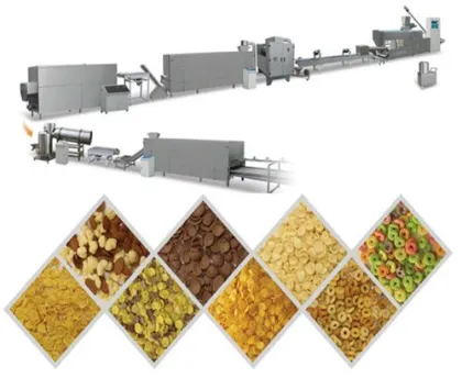 Corn Flakes Cereal Machinery