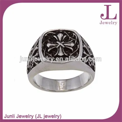 Wholesale Stainless Steel Jewelry Ring Fleur De Lis Rings