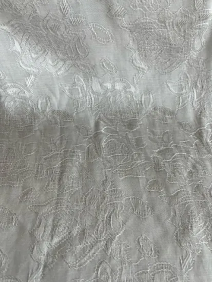 viscose rayon jacquard silk like fabric for lady's dress fabric