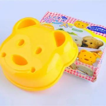 DIY Bear Shape Sandwich Bread Cake Rice Cookie Mold Maker Cutter