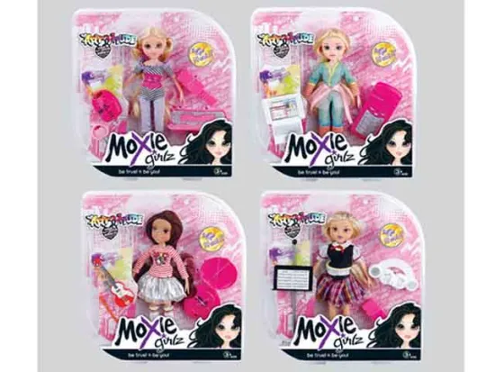 MOXIE DOLL+MUSICAL INSTRUMENT