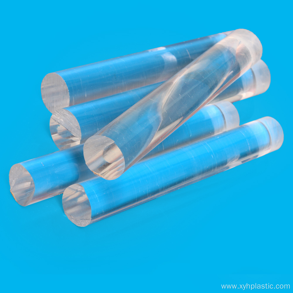 clear transparent color Cast Acrylic Sheet and rod