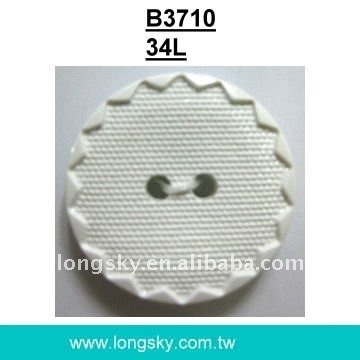 (#B3710-34L) fashion 2 hole nylon dye to match sewing on coat button