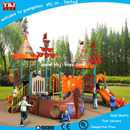 Animal World Series Children outdoor playground Plastic slide,Amusement Park TUV Factory Manufacturer