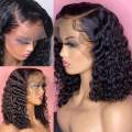 ʻO Kinky Curly pōkole bob