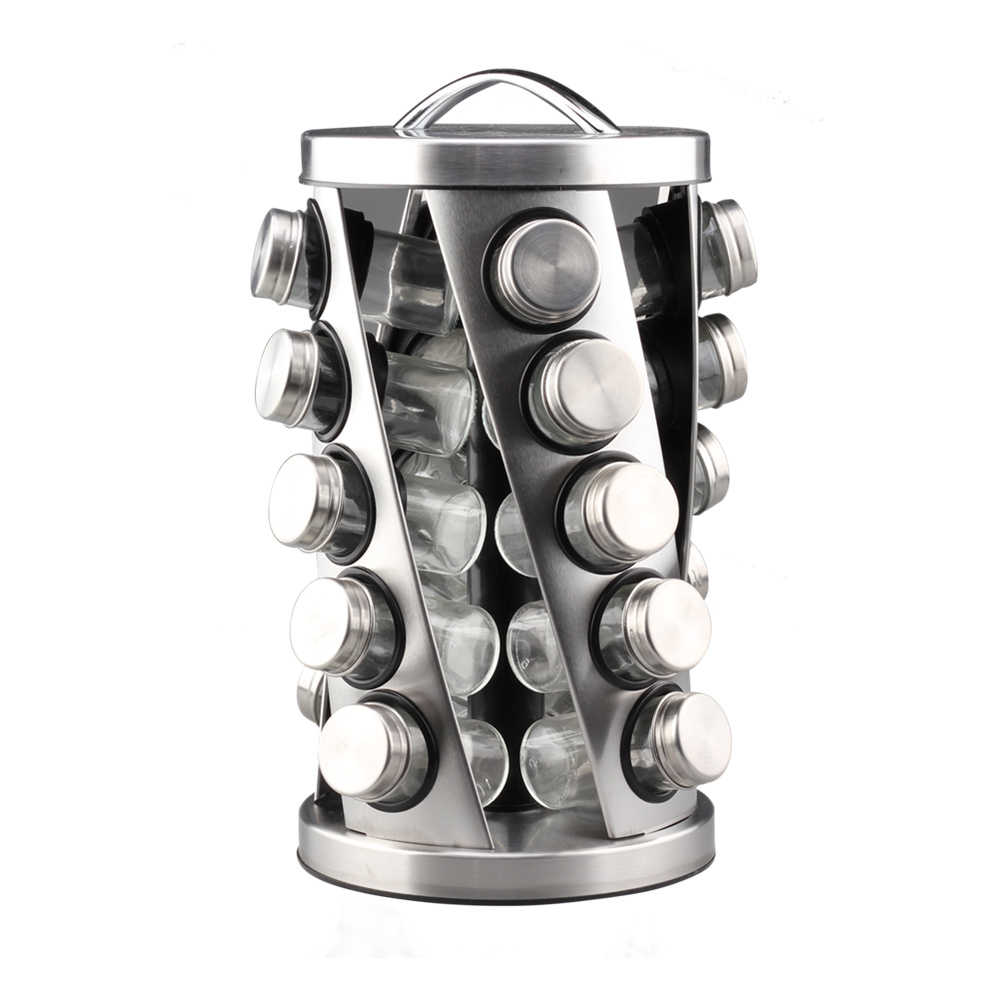 Stainless Steel Condiment Shaker Set