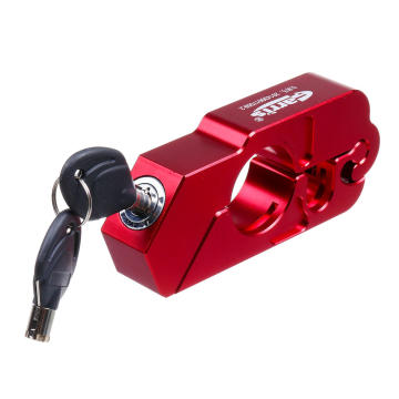 CNC Motorcycle Scooter Security Locks: Clutch Lever, Brake, Throttle and Handlebar Grips for Motorbike Safety