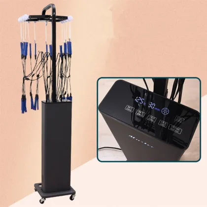 Black Digital Perm Machine: Electric Temperature and Time Regulating Ceramic Hair Perm Machine