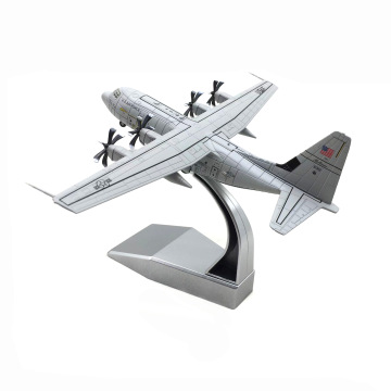 1:200 Scale C-130J Transport Aircraft Diecast Model for Desktop Display