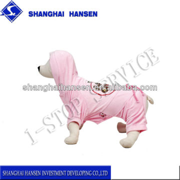 2014 new dog clothes designer pet clothing