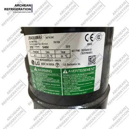 LG 1.5HP 18000 BTU R22 Rotary Ac Compressor for Air Conditioning