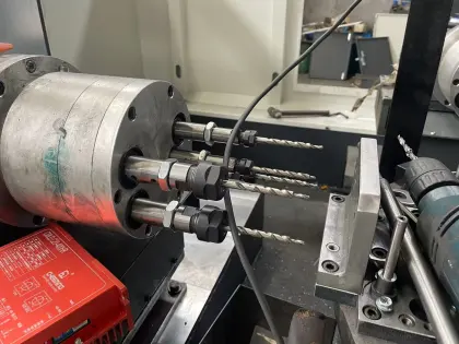 Multi-axis drilling and tapping machine