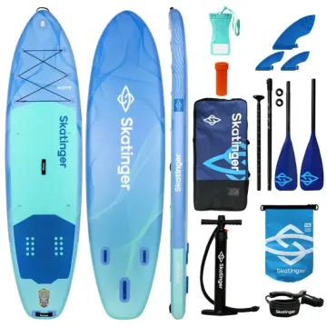 لوح SUP قابل للنفخ بتصميم واسع لجميع المستويات