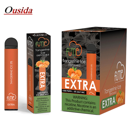 Hot-selling Disaposable Fume Extra 1500 puffs vape
