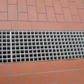 Galvanizada grade serrilhada de aço para ao ar livre