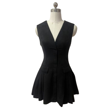 Deep V Neck sleeveless Stylish For Daily Wear