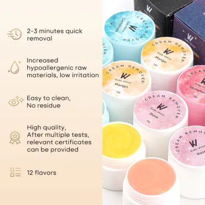 12 Flavors Custom Eye Lash Extension Glue Remover