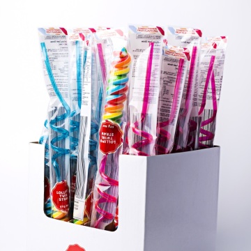 Factory Custom Wholesale Multicolor Twist Lollipop