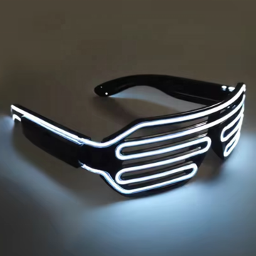 LED Shutter Shades: Light Up Glow Glasses