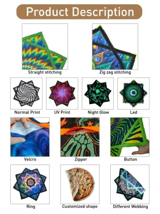 Fingertip Rotating Octagonal Bandana Skill Toy for Party