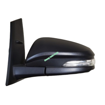 High Quality 7 Wire Cable Fold Indicator - Black Car Side Mirror for Toyota Kijang Innova 2017-2020