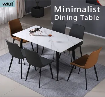 Simple Dining Table Set And 6 Chairs