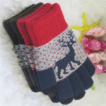 Winter cheap customized promotional magic gloves
