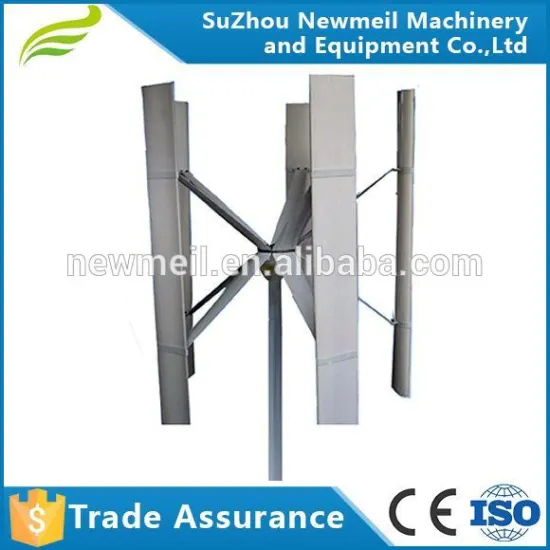 factory supply low noise high efficient 10KW maglev vertical axis wind turbine generator