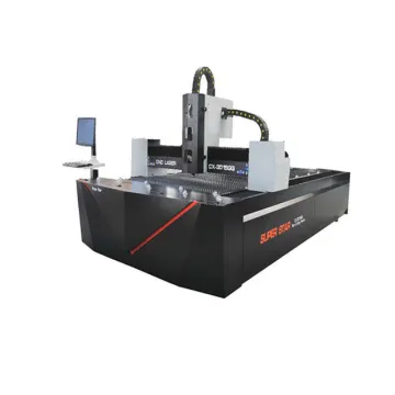 Fiber laser cutting machine with Racuys/IPG laser