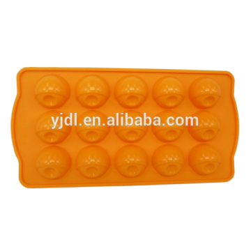 12 tazze di forma a forma di gelatina di gelatina silicone stampo