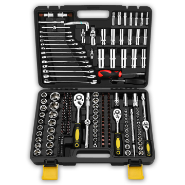 Factory Wholesale 216Pcs Ratchet Spanner Socket Tool Kit Combination Wrench Set