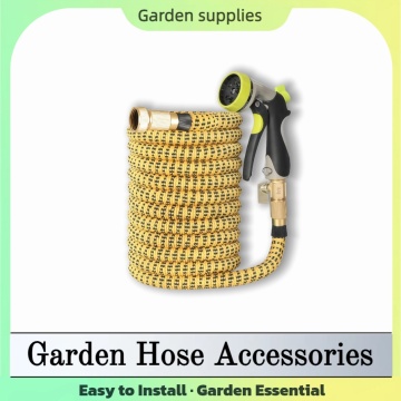 Durable 3X Extendable Hose and 8 Spray Gun