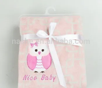 Coral Fleece Printed Baby Blanket/super soft coral fleece baby blanket