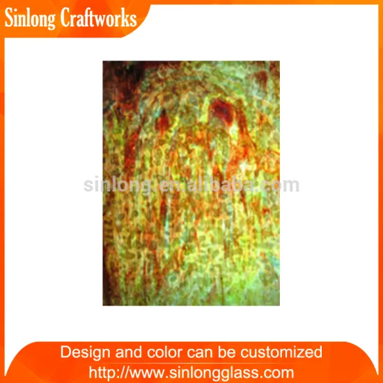 the thin packaging sealed stained glass inserts