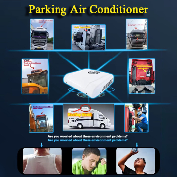 High-Capacity Van Parking Cooler for Commercial Vehicles