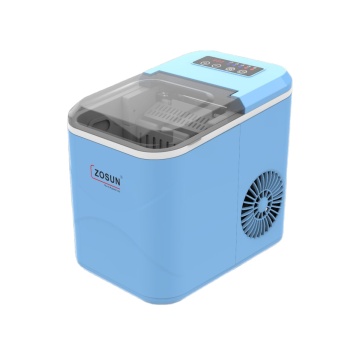Electric Stainless Steel Portable Ice Maker with Ice Scoop – Quick Ice Production for Home Use