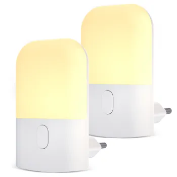 Senya-Pro Plug In Night Light with Motion Sensor, Custom Dimmable Dusk to Dawn Night Lights for Kids Bedrooms