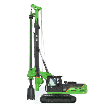 CAT Chassis Max Torque 125kN.m Hydraulic Borehole Rotary Drilling Rig