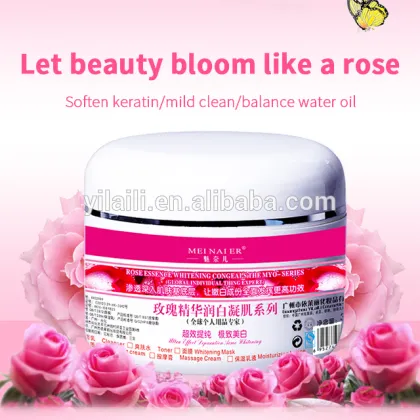 Private Label Rose Exfoliating Gel Cream