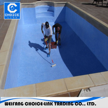 Pour revêtement imperméable en polyuréthane PU à deux composants de piscine