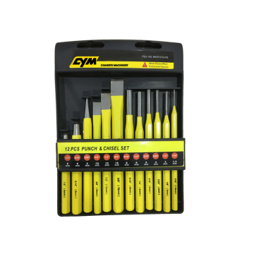 Cym -Qualität Chrom Vanadium Mechanics Punch und Meißel Set - 12 PCs