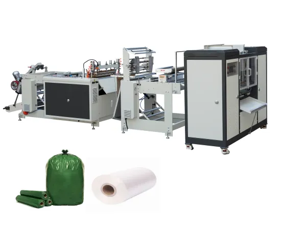 Automatic Coreless Roll Bag Maker Machine for HDPE Vegetable and Garbage Bags