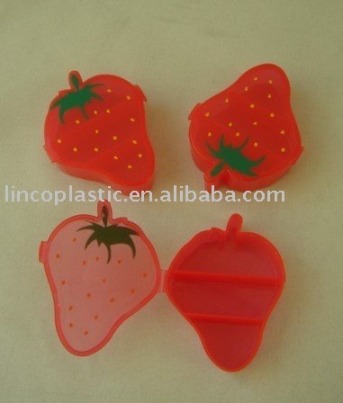 Strawberry shape box