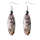 Natural Gemstone Agate Earring