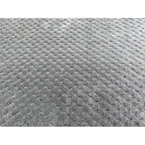 100%Polyester Flannel with Merbau Jacquard Fabric