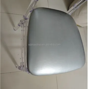 Tiffany Gold Chiavari Chair PU Leather Hard Cushion