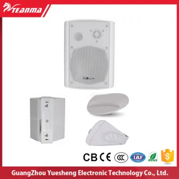 Professional audio fashion white black magic wall speakers